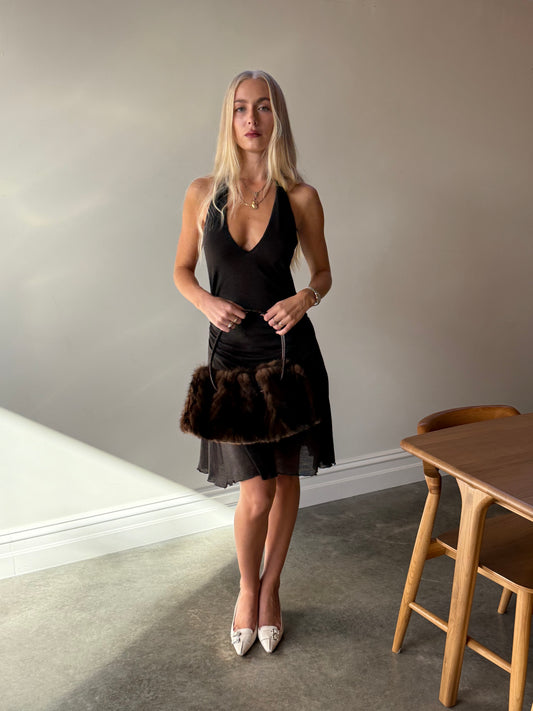 Ethereal Dress Cocoa