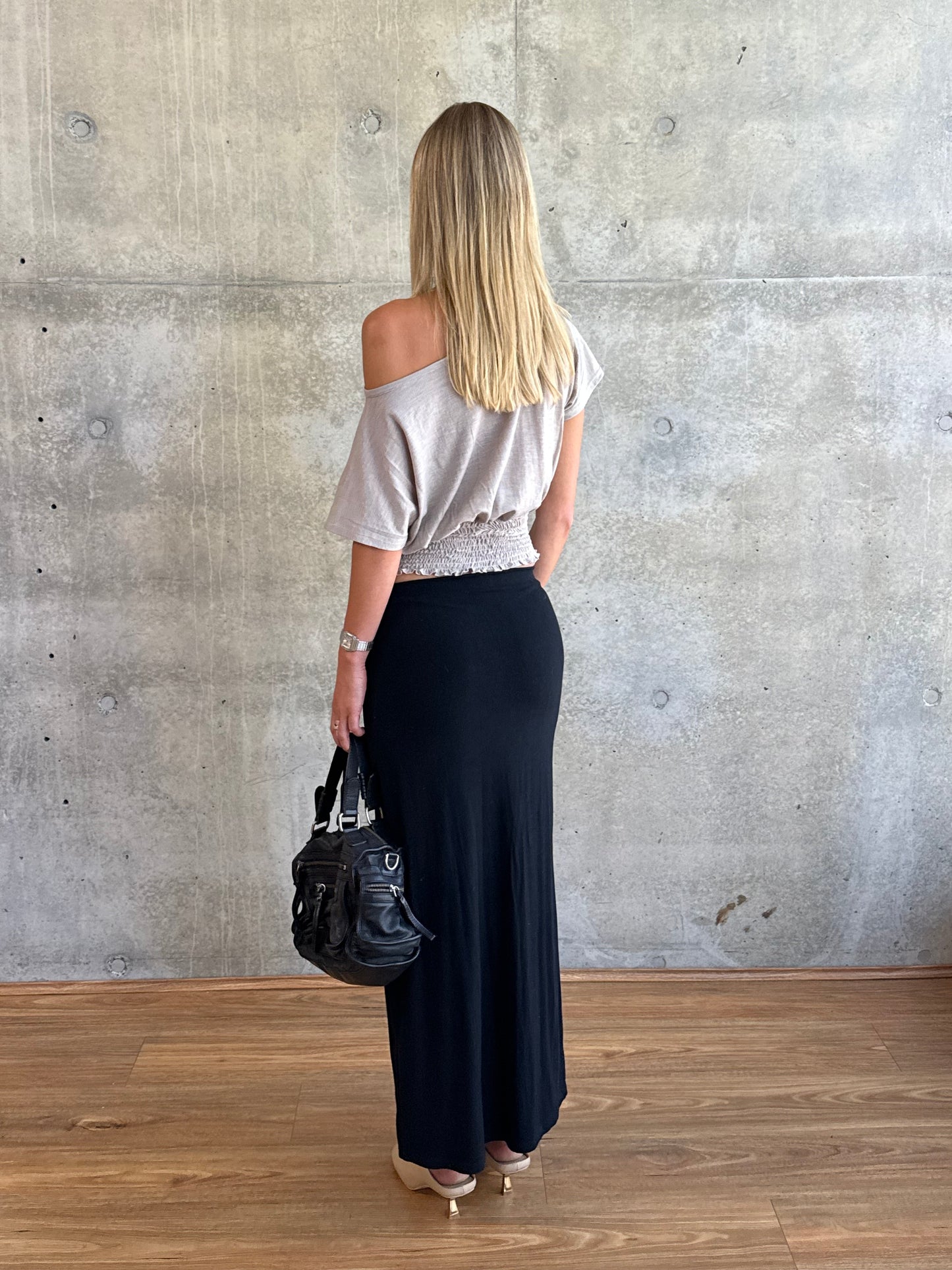 Baby Cinch Top - Tan