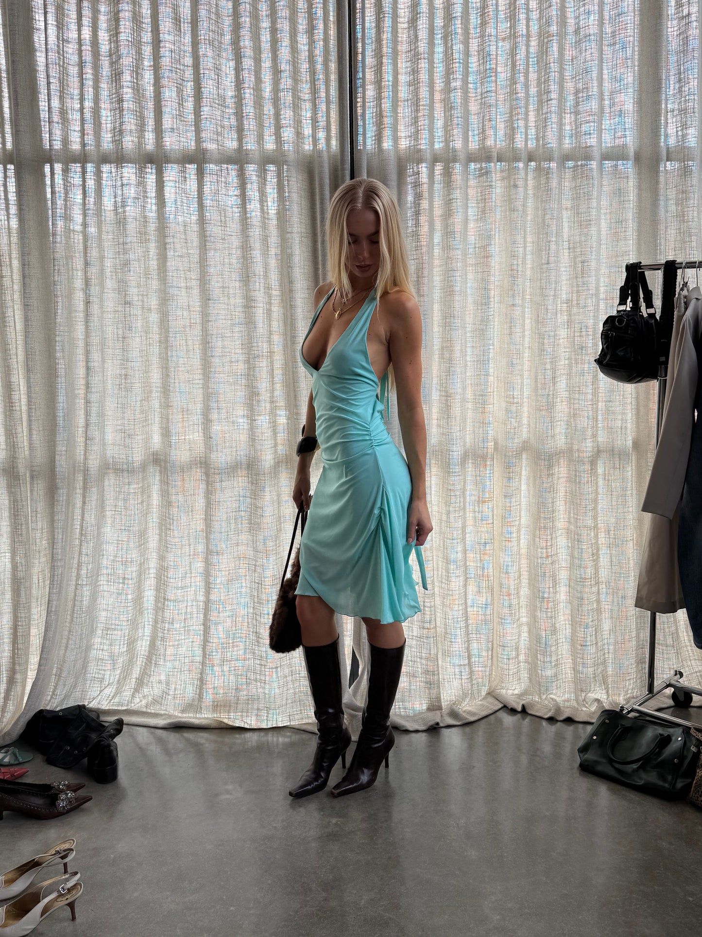 Ethereal Dress Cocoa